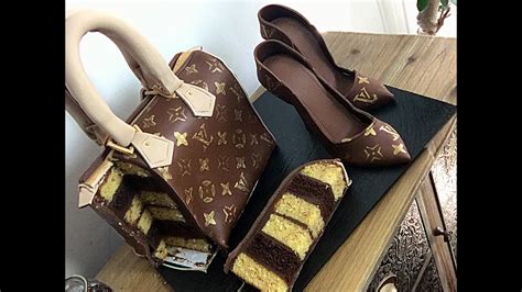 Louis Vuitton: comment faire un sac en gâteau .